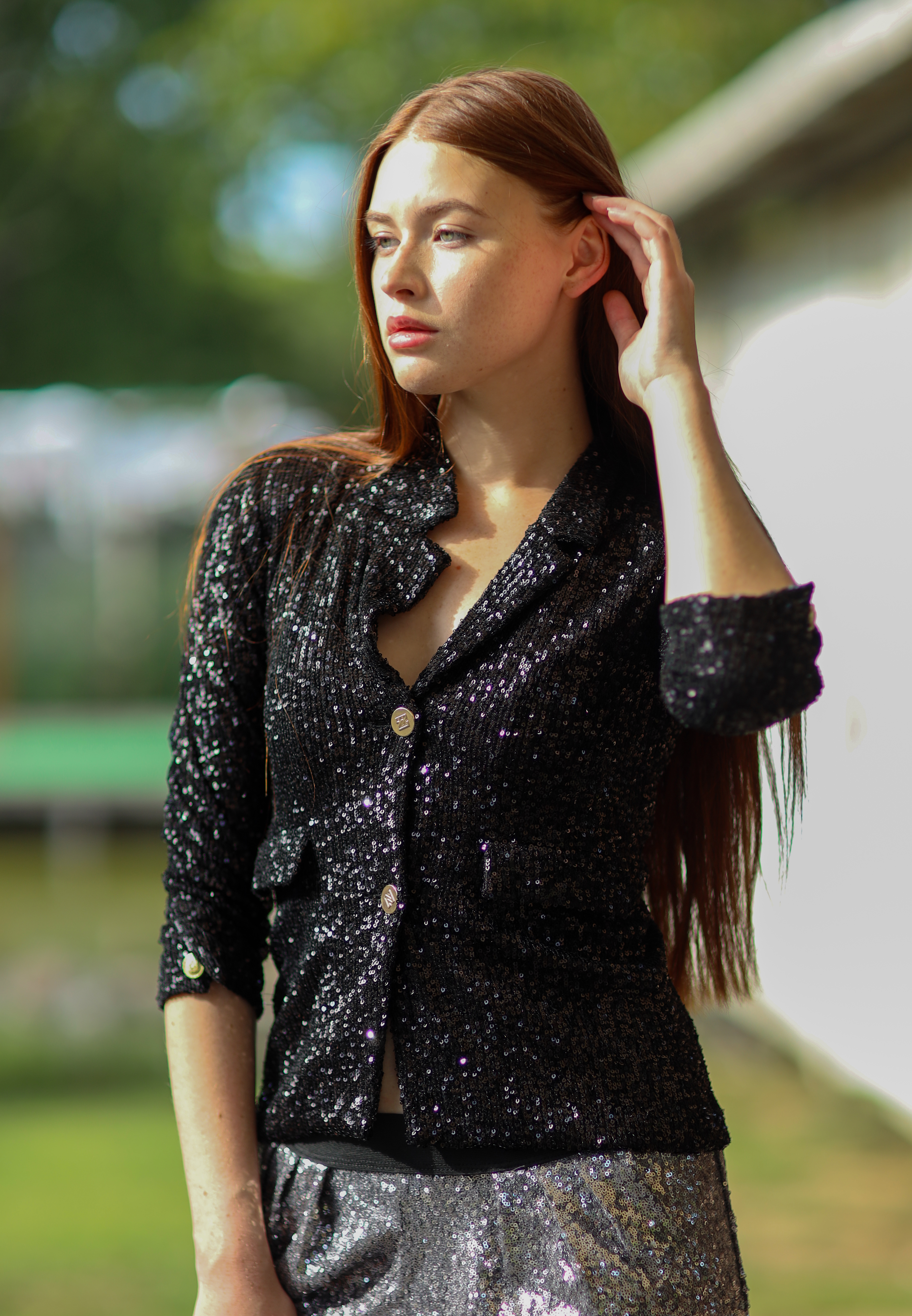 Kadın Polo Yaka Gömlek Ve Alt Seti