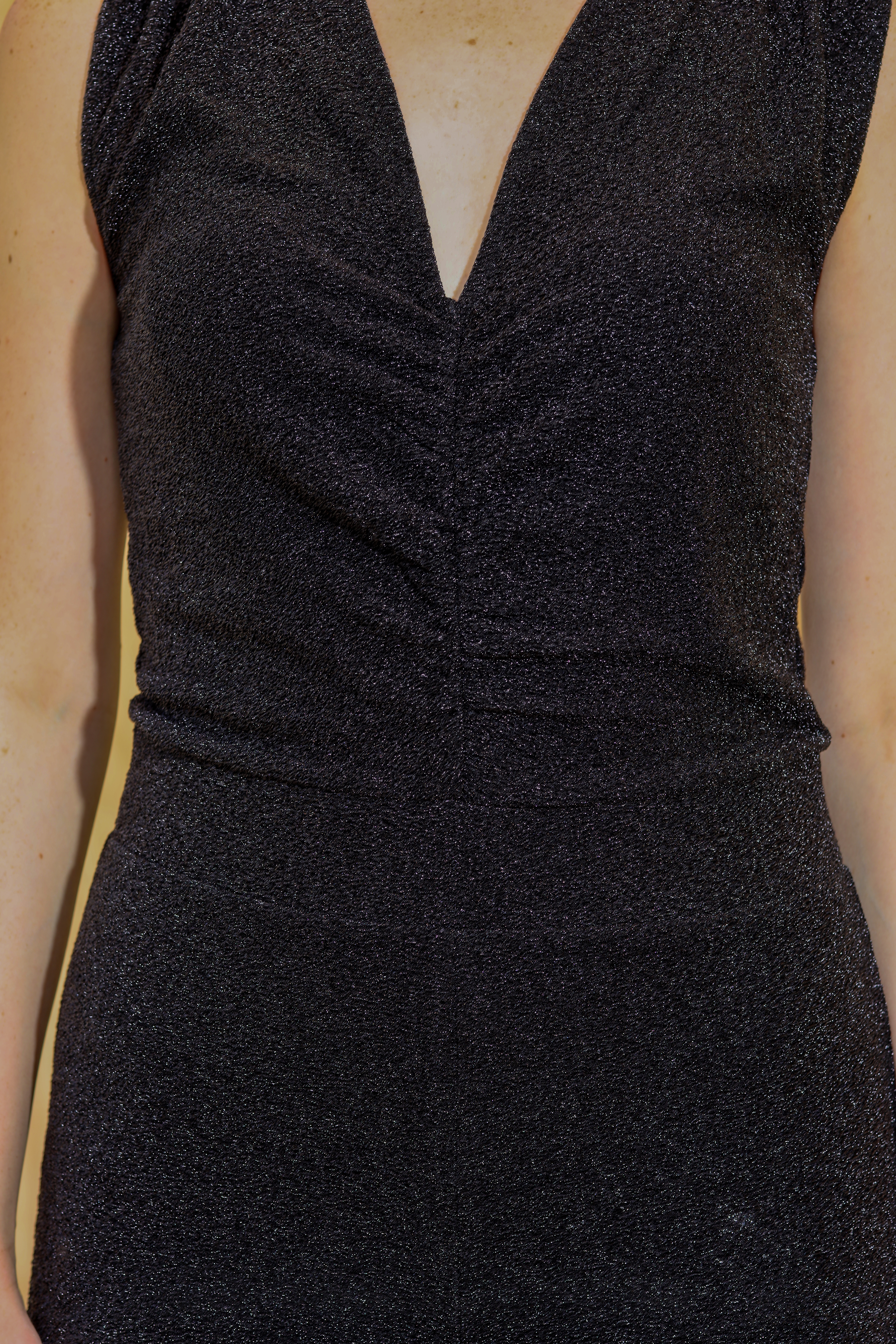 Kadın Kolsuz V-Yaka Tulum