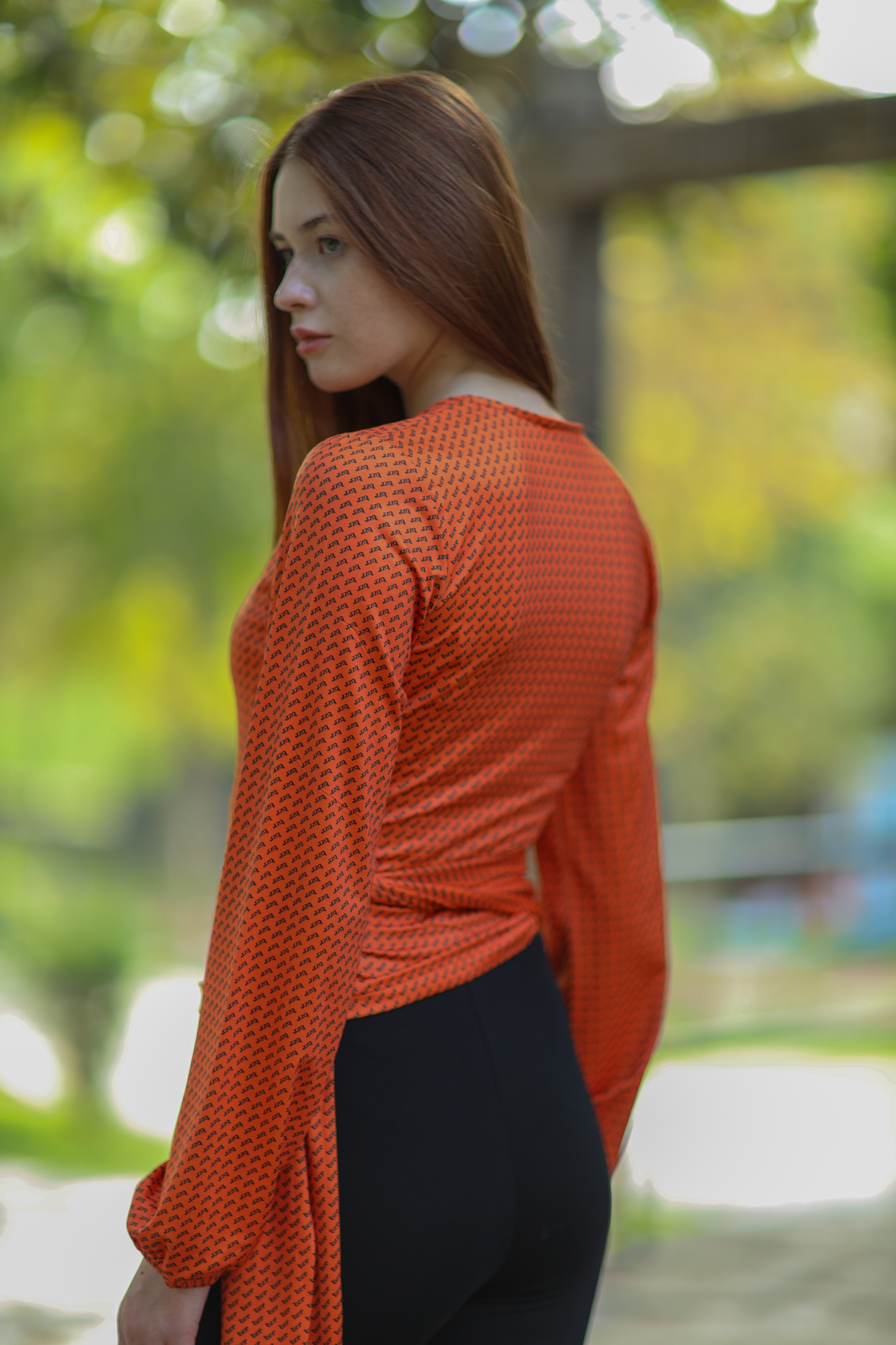 Kadın Uzun Kollu V-Yaka Bluz